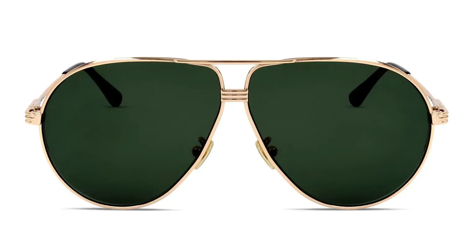 Tom Ford FT 0734-H/S 28N Sunglasses Gold 64mm Unisex 2