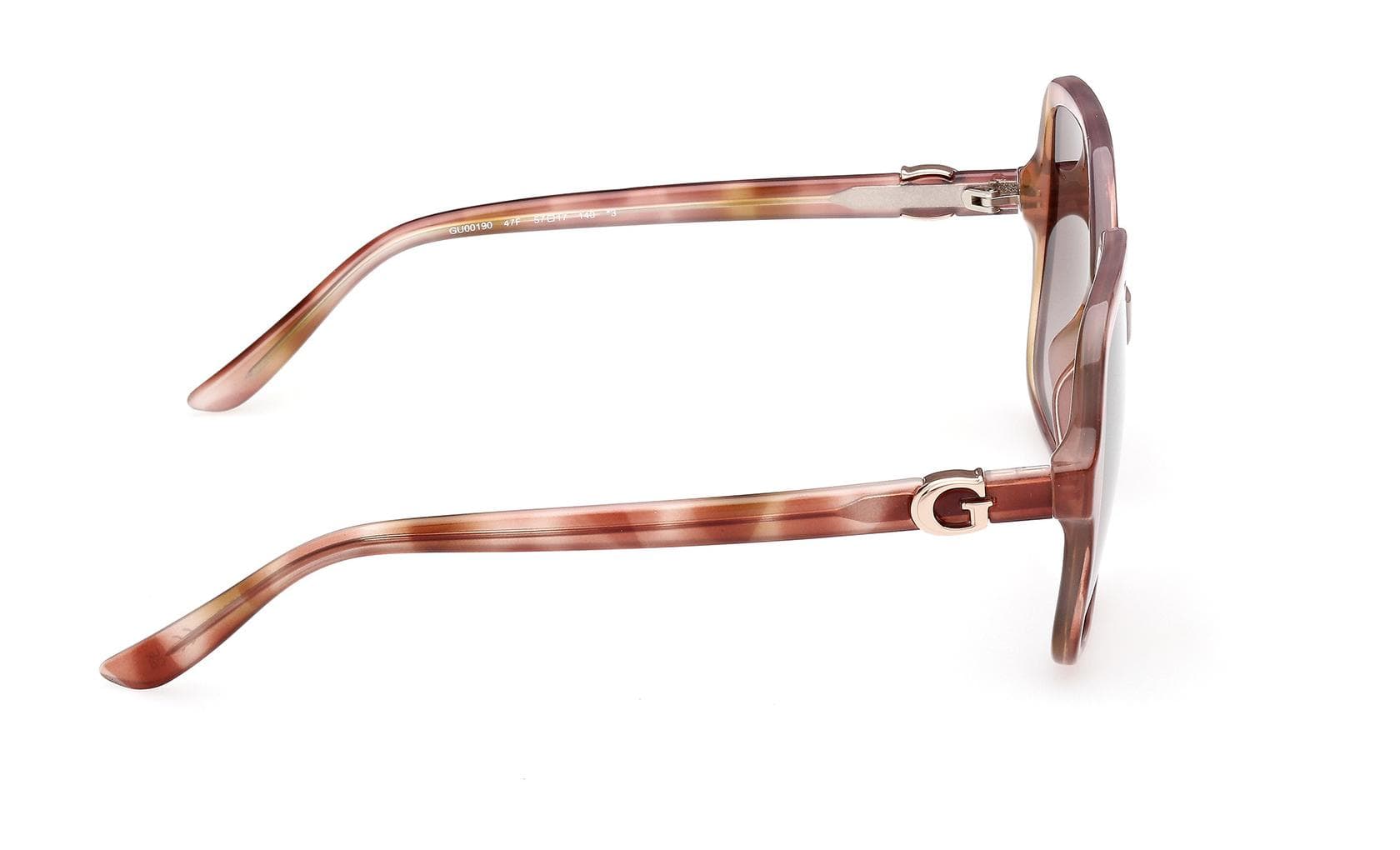 Guess GU00190 47F Sunglasses Light Brown 57mm Women 5