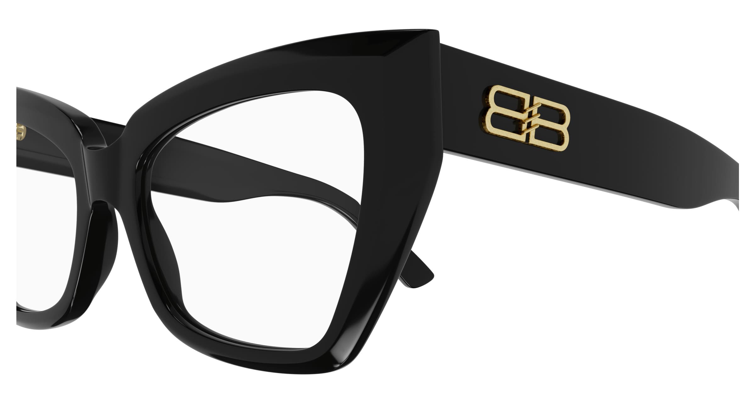 Balenciaga BB0275O 001 Eyeglasses Black 53mm Women 2