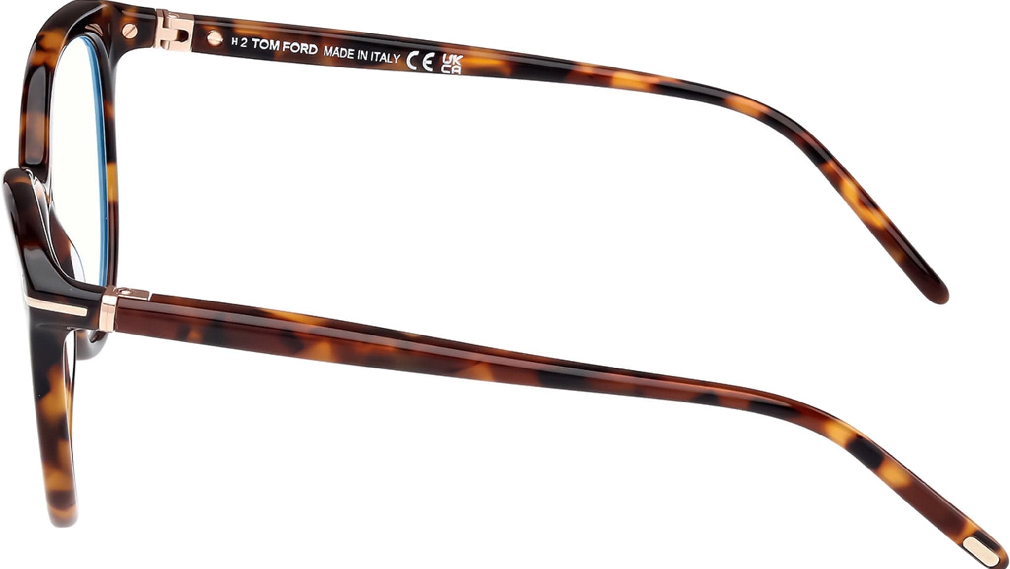 Tom Ford FT5990-B 052 Eyeglasses Dark Havana 55mm Women 3