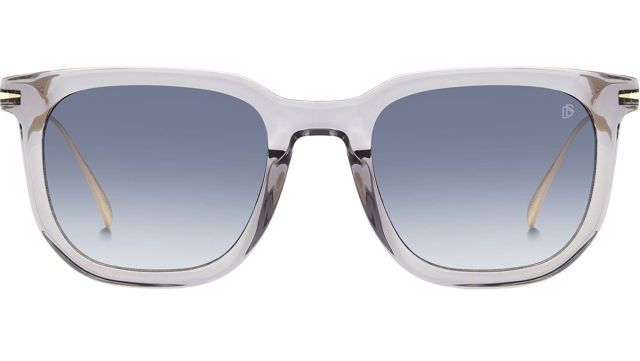 David Beckham DB 7119/S 0FT3 08 Sunglasses Grey Gold 51mm Men 2