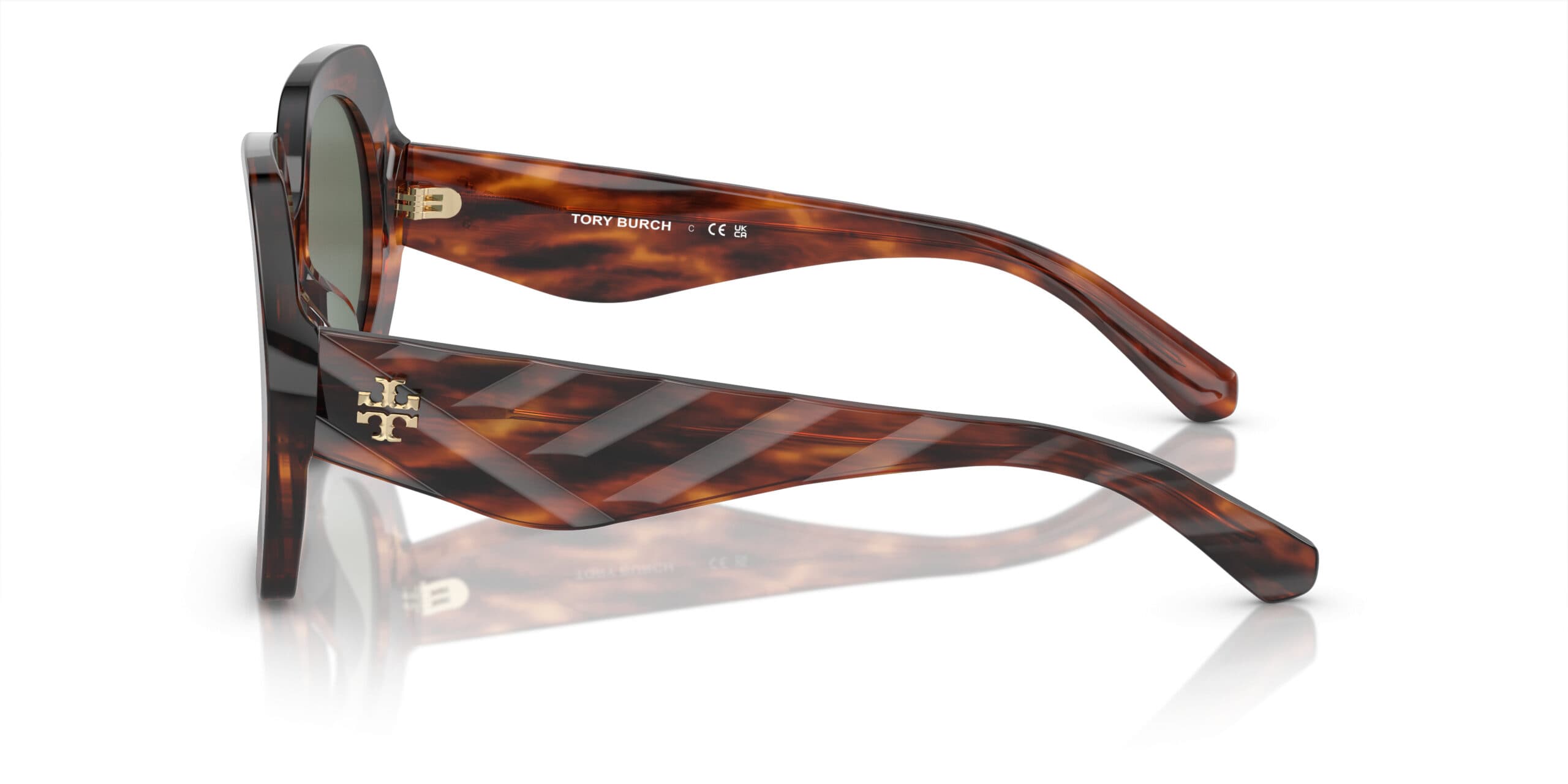 Tory Burch TY7195U 1955/3H Sunglasses Brown 145mm Women 3