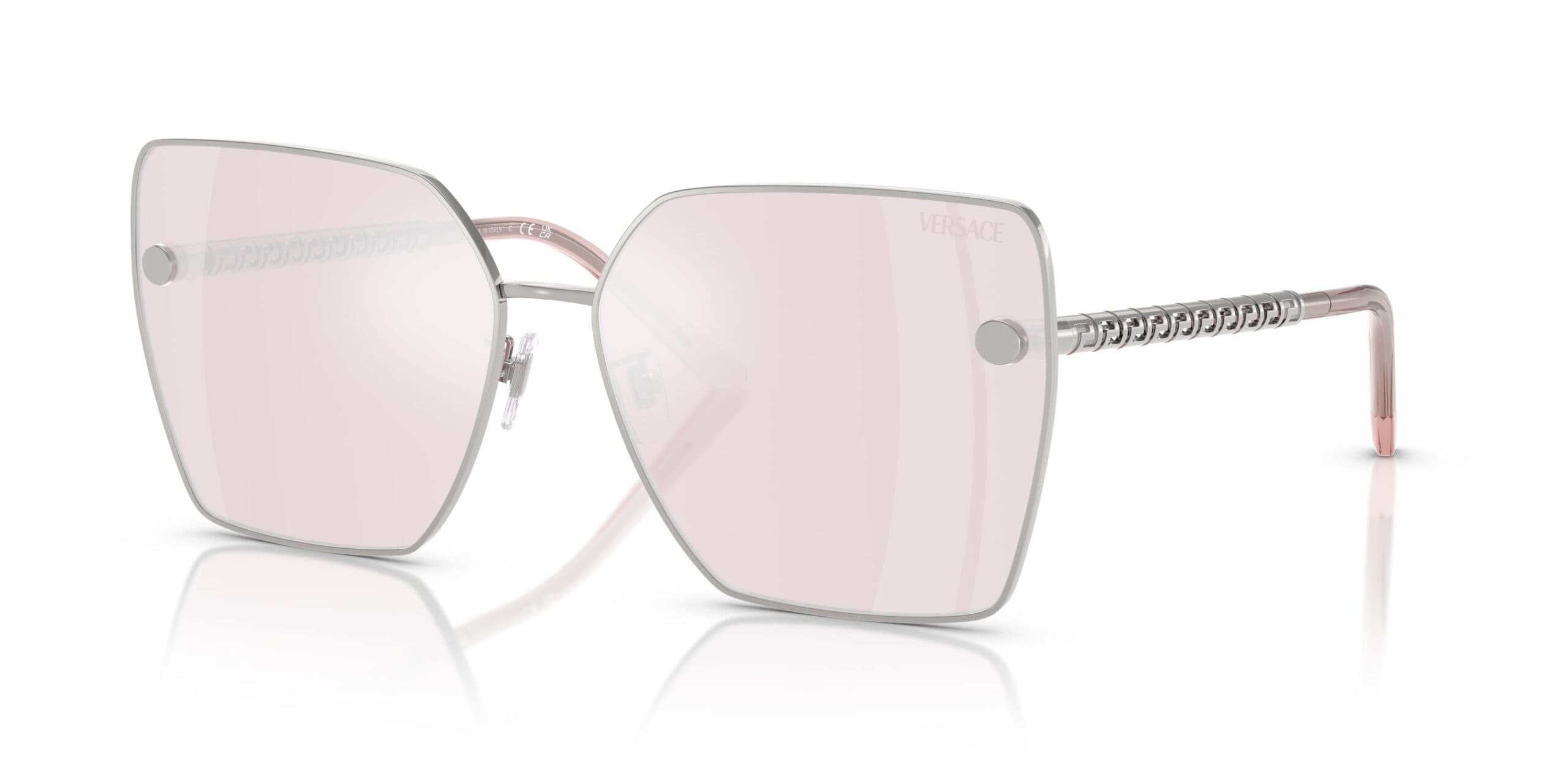 Versace 0VE2270D 10007V Sunglasses Silver 63mm