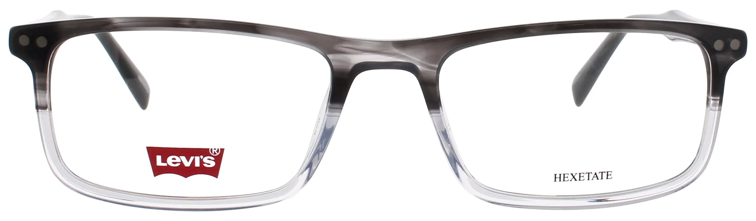 Levi's LV 5020 2W8 Eyeglasses Grey Horn 55mm Men 2
