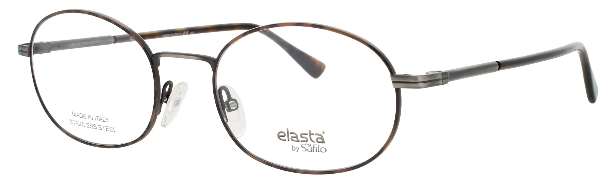 Elasta E 7247 0AB8 Eyeglasses Havana Grey 53mm Men