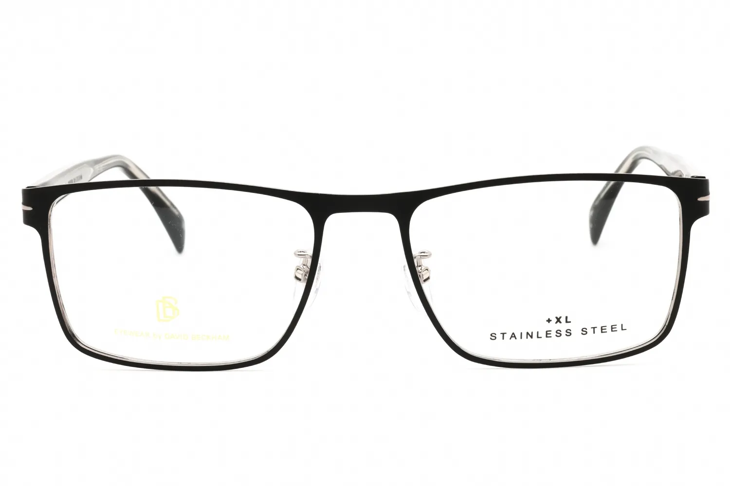 David Beckham DB 1067 0TI7 00 Eyeglasses Mt Black Ruthenium 56mm Men 2