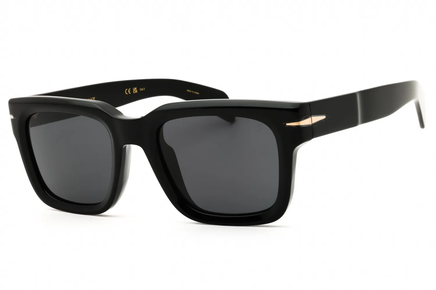 David Beckham DB 7100/S 807 Sunglasses Black 52mm Men