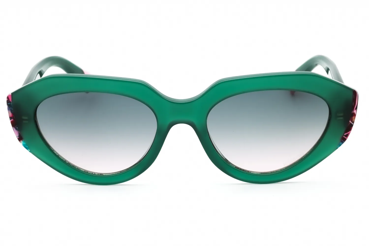 Missoni MIS-0131/S 0IWB JP Sunglasses Green Pink 53mm Women 2
