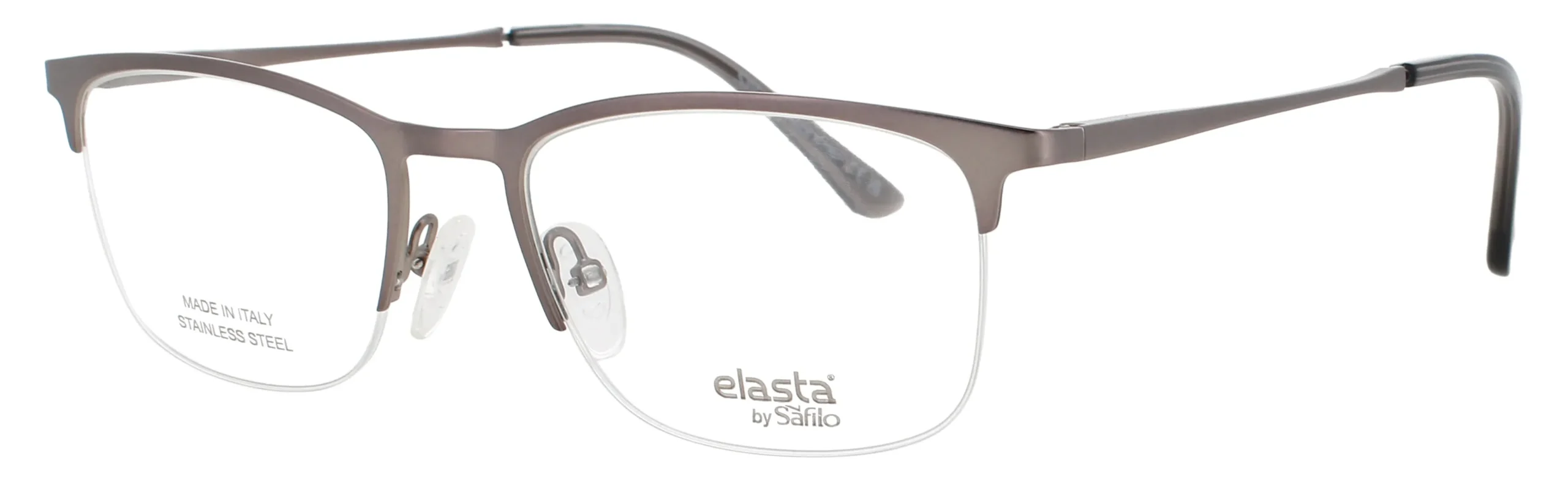 Elasta E-7253 HWJ Eyeglasses Dark Grey 53mm Men