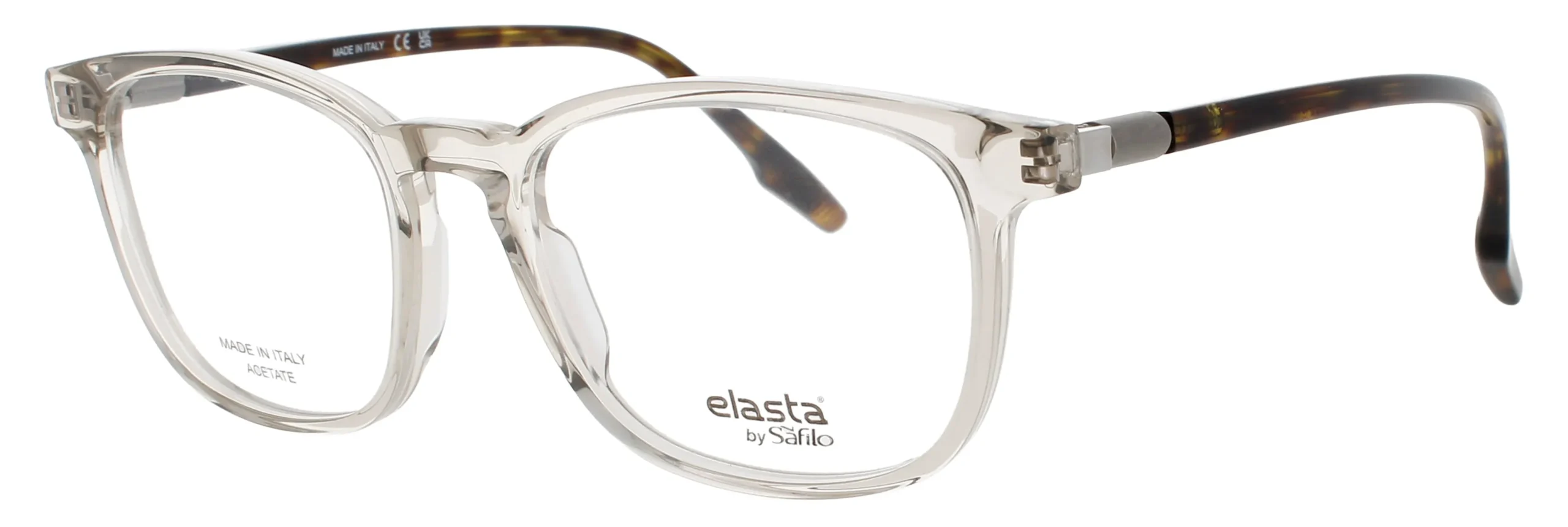 Elasta E-8002 900 Eyeglasses Crystal 52mm Men