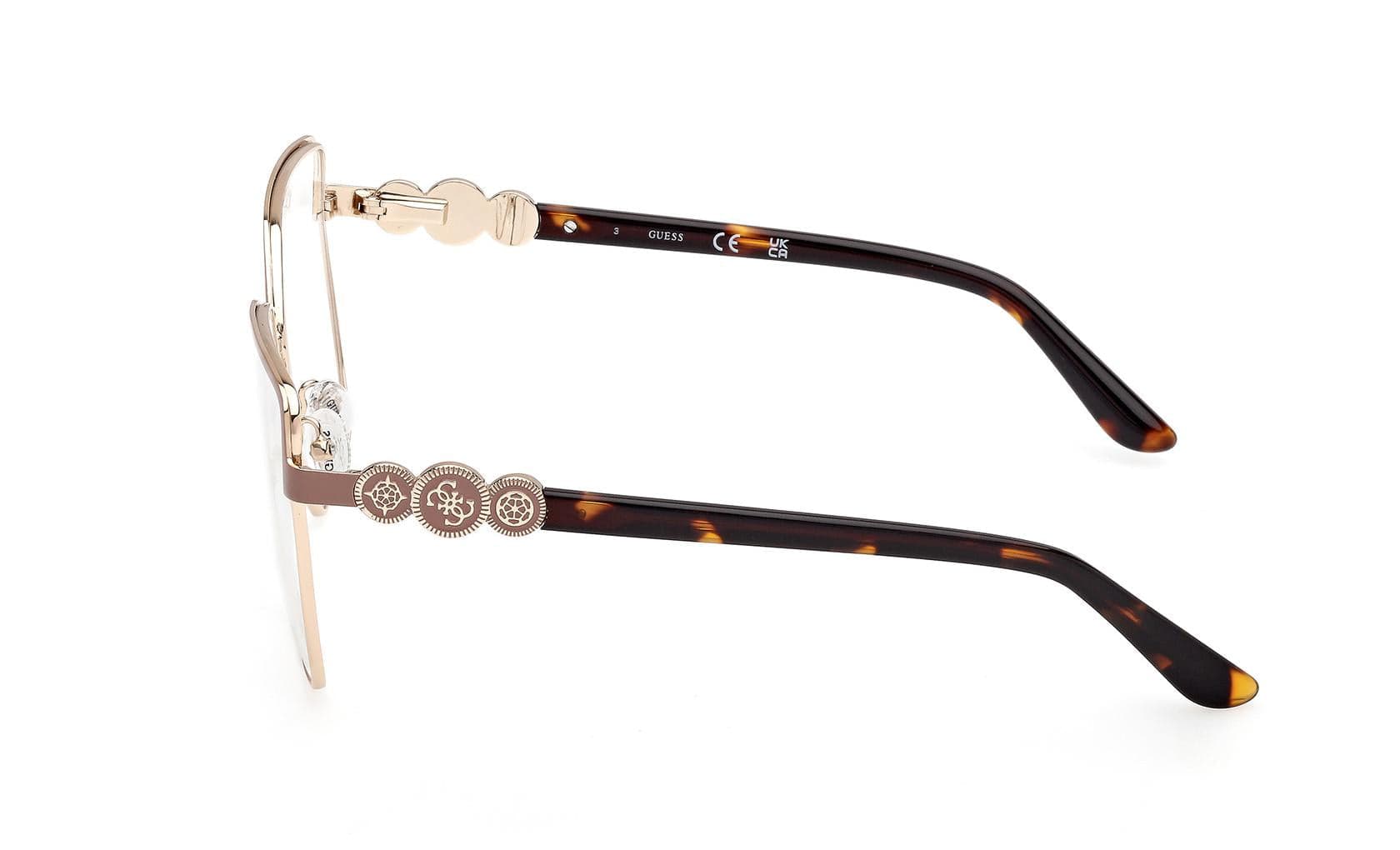 Guess GU50229 58 Eyeglasses Matte Beige 3