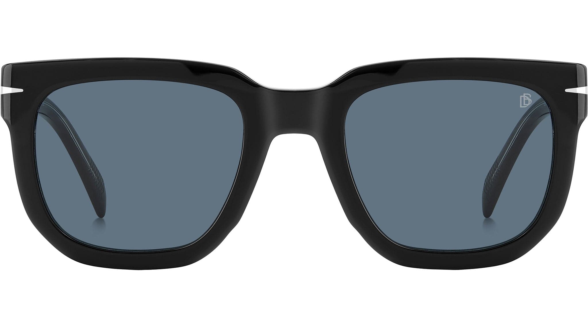 David Beckham DB 7118/S 7C5 Sunglasses Black Crystal 52mm Men 2