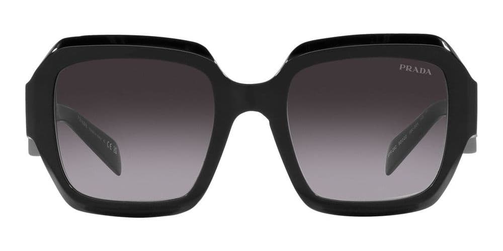 Prada PR 28ZS 16K90A Sunglasses Black 53mm Women 2