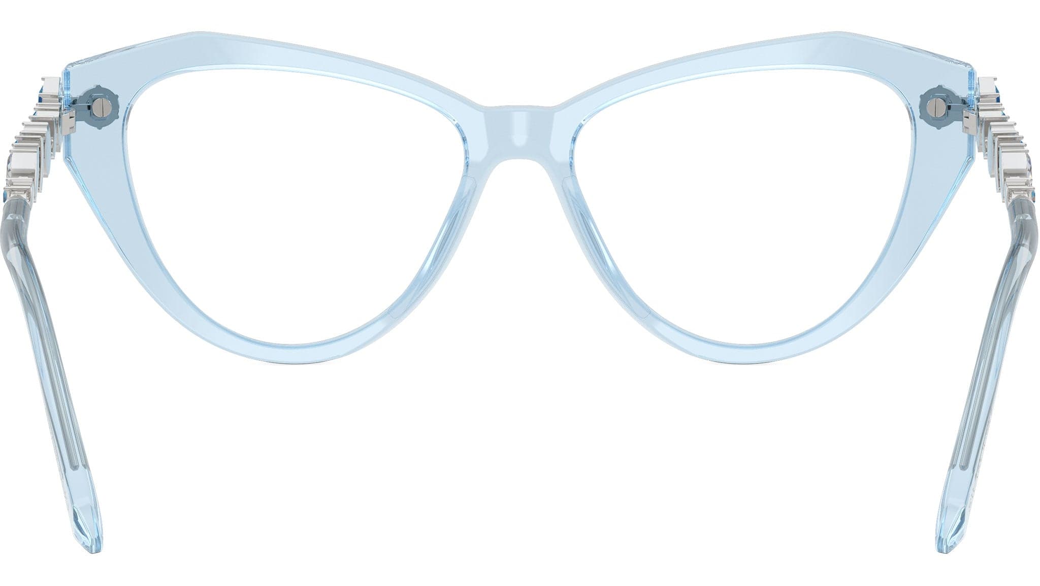Swarovski 0SK2047 1078 Eyeglasses Transparent Sky Blue 53mm Women 4