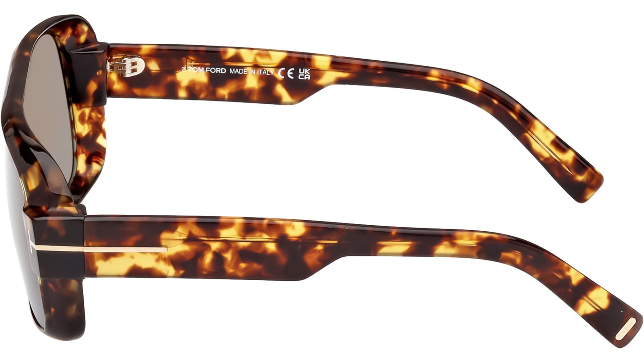 Tom Ford FT1101 52F Sunglasses Dark Havana 58mm Men 3