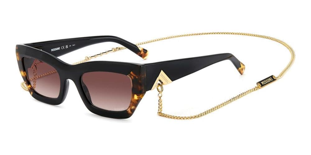 Missoni MIS0151/S WR7 Sunglasses Black Havana 53mm Women