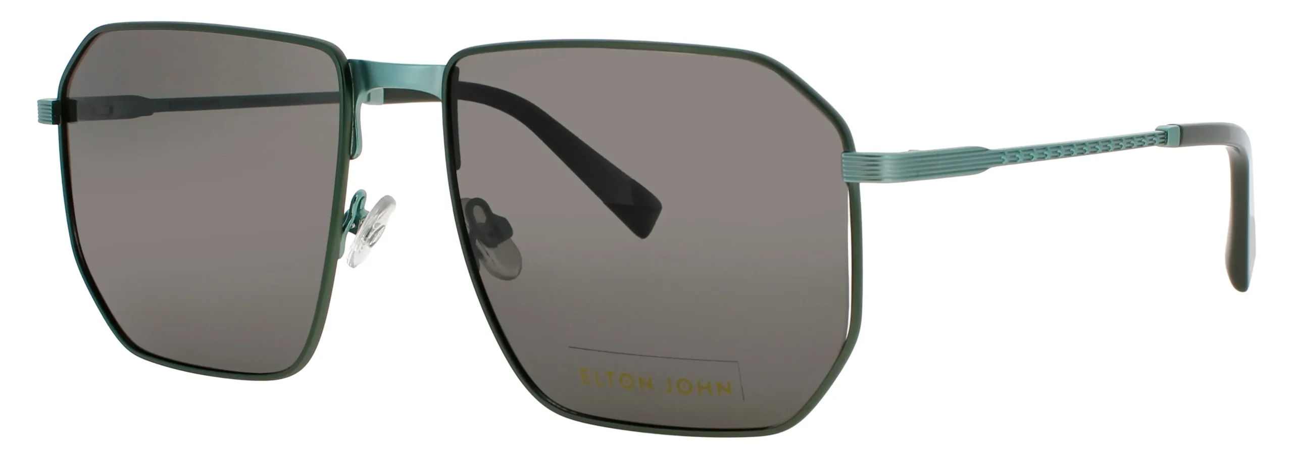 Elton John HERCULES 3 GRYMY Sunglasses Green 59mm Unisex