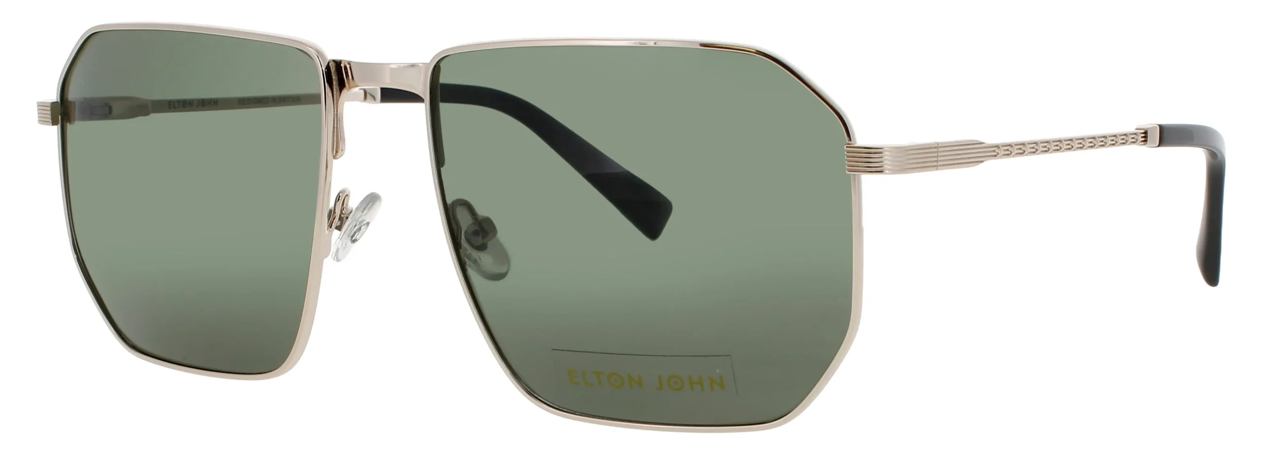Elton John HERCULES 5 GLD Sunglasses Gold 59mm Unisex