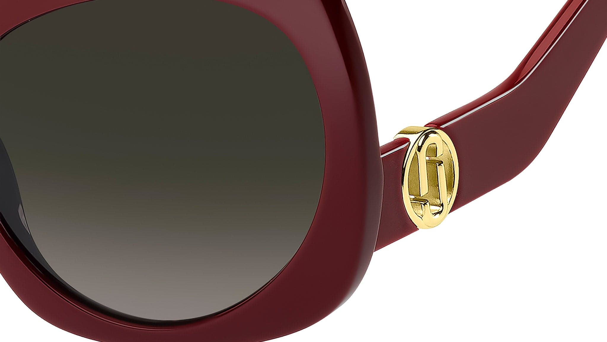Marc Jacobs MARC 808/S 0LHF HA Sunglasses Burgundy 57mm Women 3