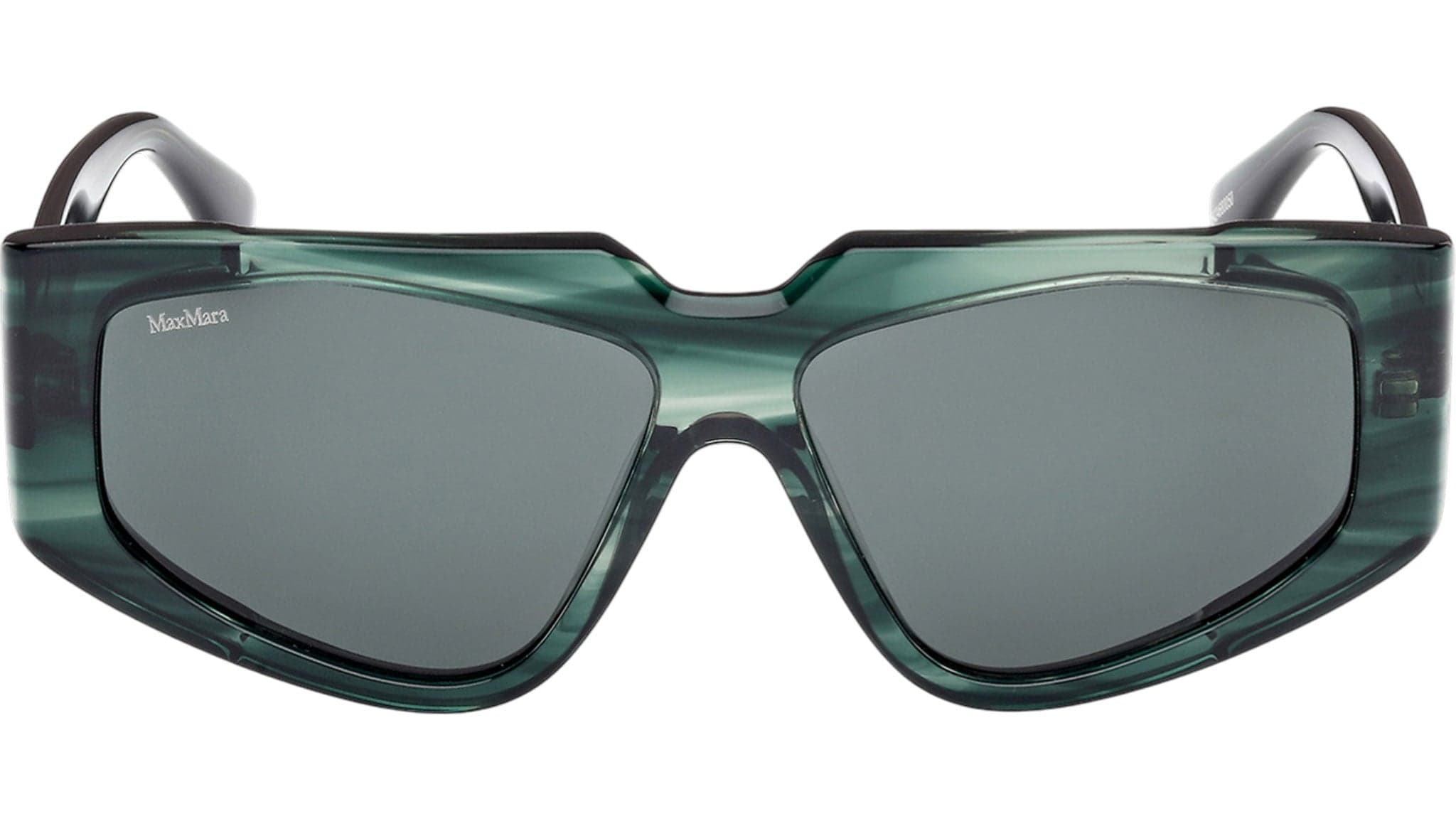 Max Mara MM0125 98N Sunglasses Dark Green 58mm 2