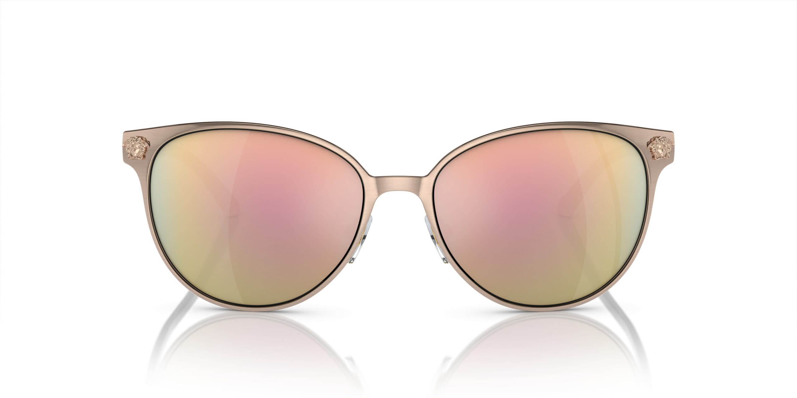 Versace 0VE2168 14095R Sunglasses Pink Gold 57mm 4