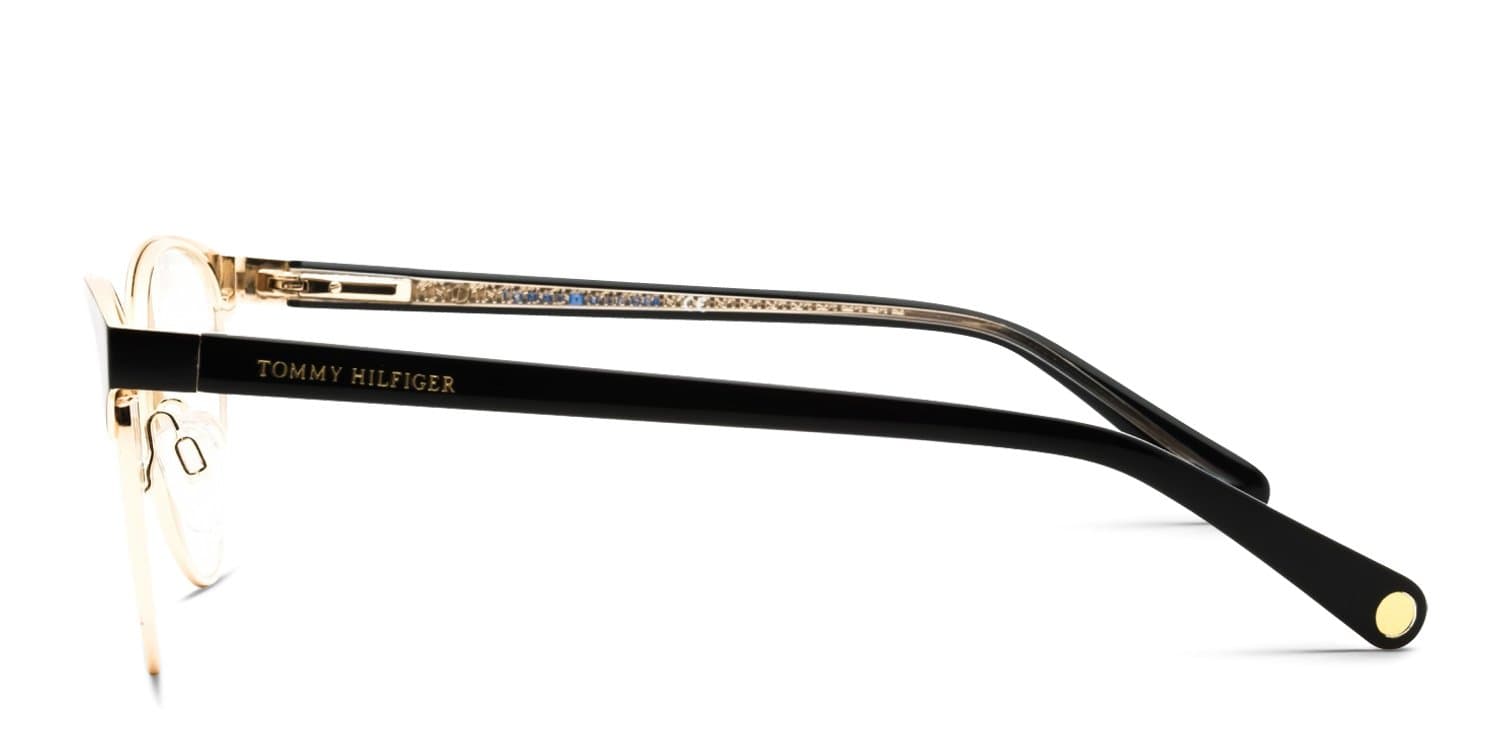 Tommy Hilfiger TH 1886 0I46 00 Eyeglasses Mt Bk Gd 54mm 3