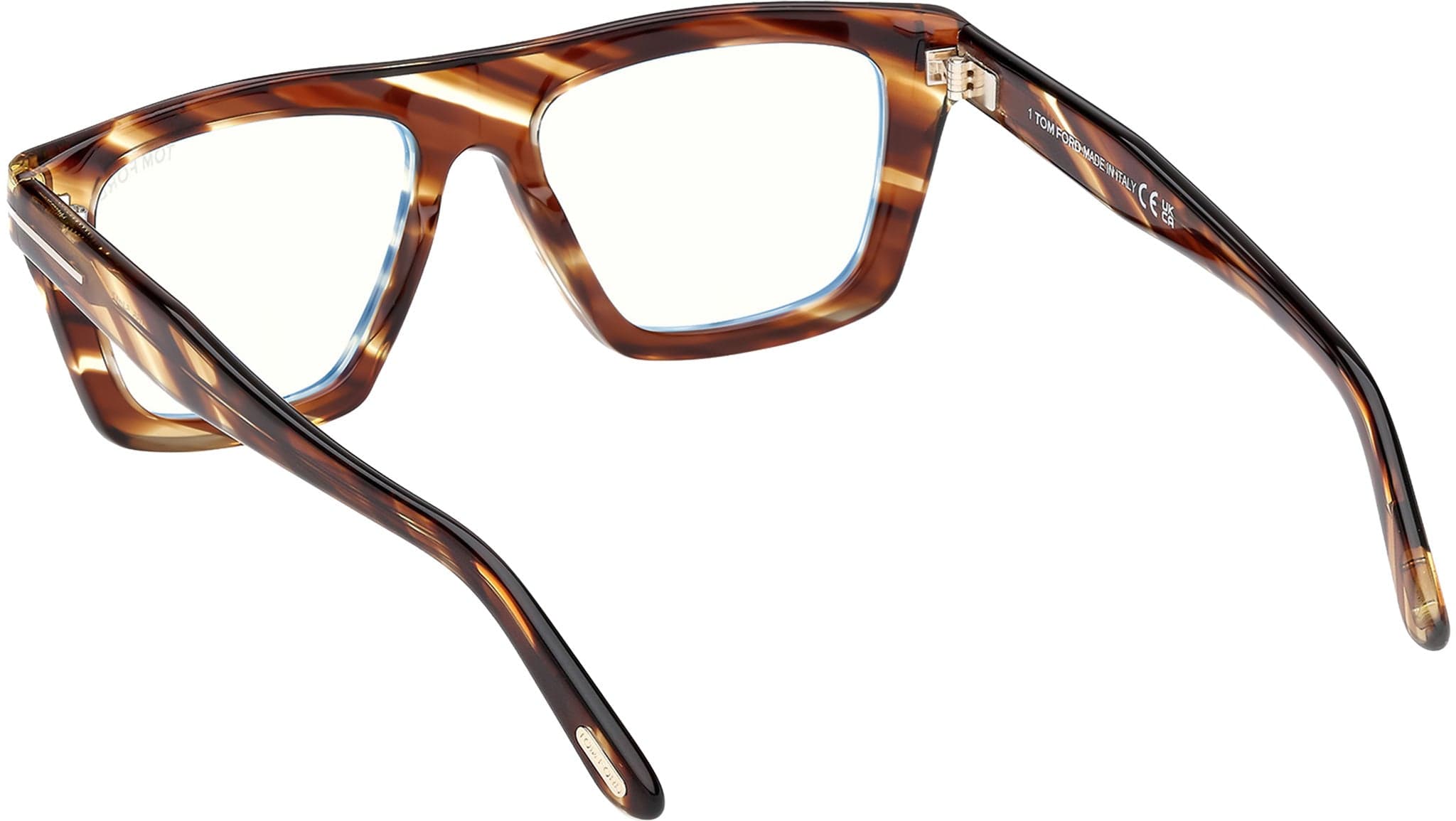Tom Ford FT6059-B 055 Eyeglasses Coloured Havana 54mm Unisex 4
