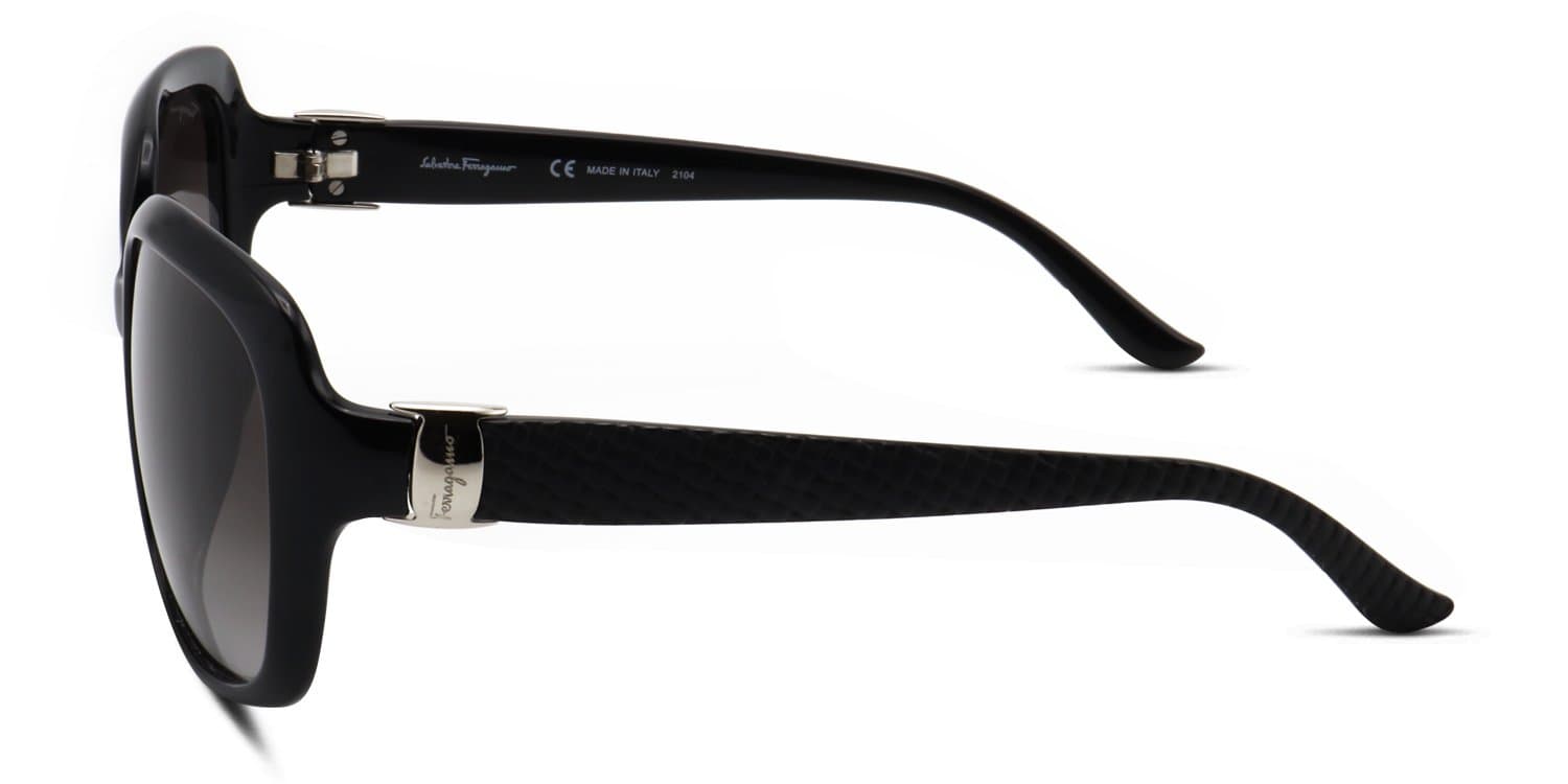 Salvatore Ferragamo SF739SA 001 Sunglasses Black 59mm 3