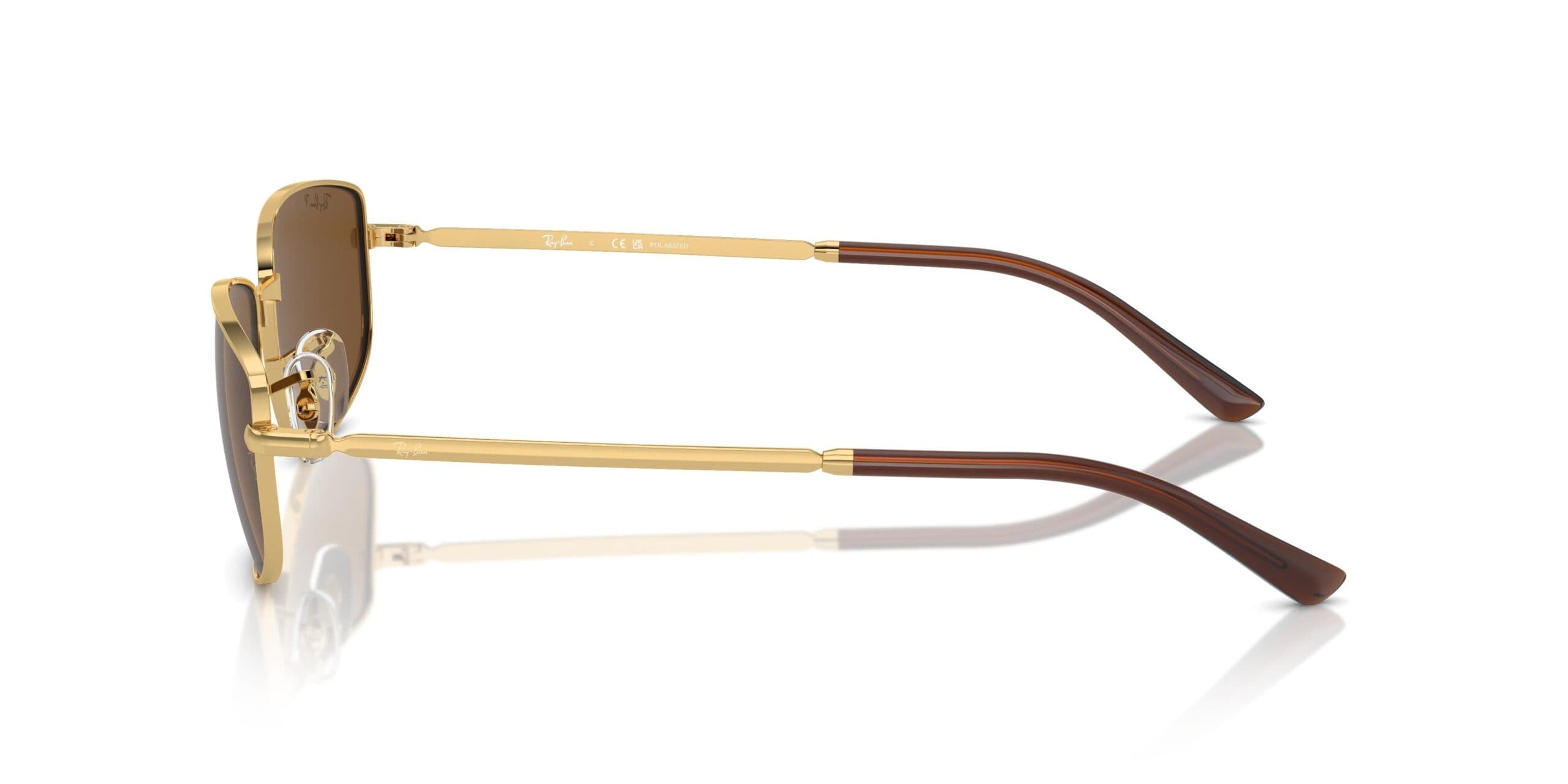 Ray-Ban RB3732 001/57 RB3732 Sunglasses Gold 145mm Unisex 2