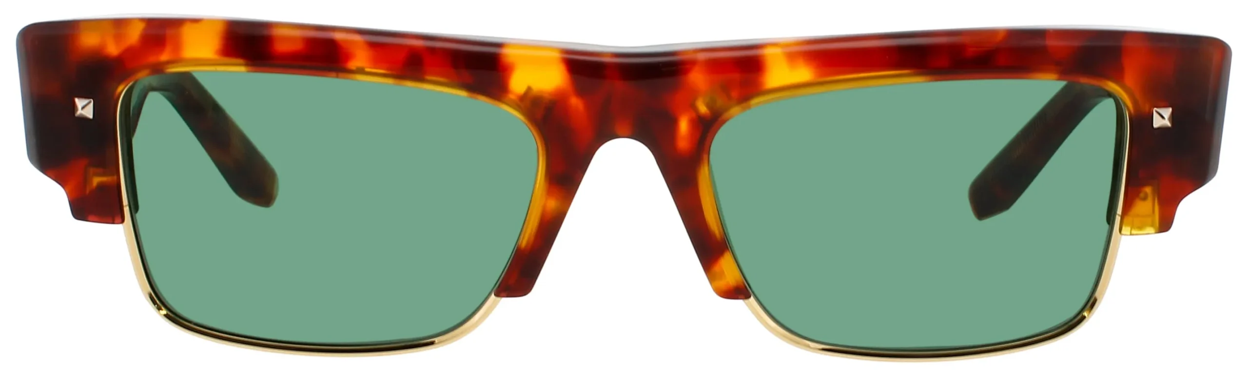 Valentino XI 164B Sunglasses Tortoise 52mm Unisex 2
