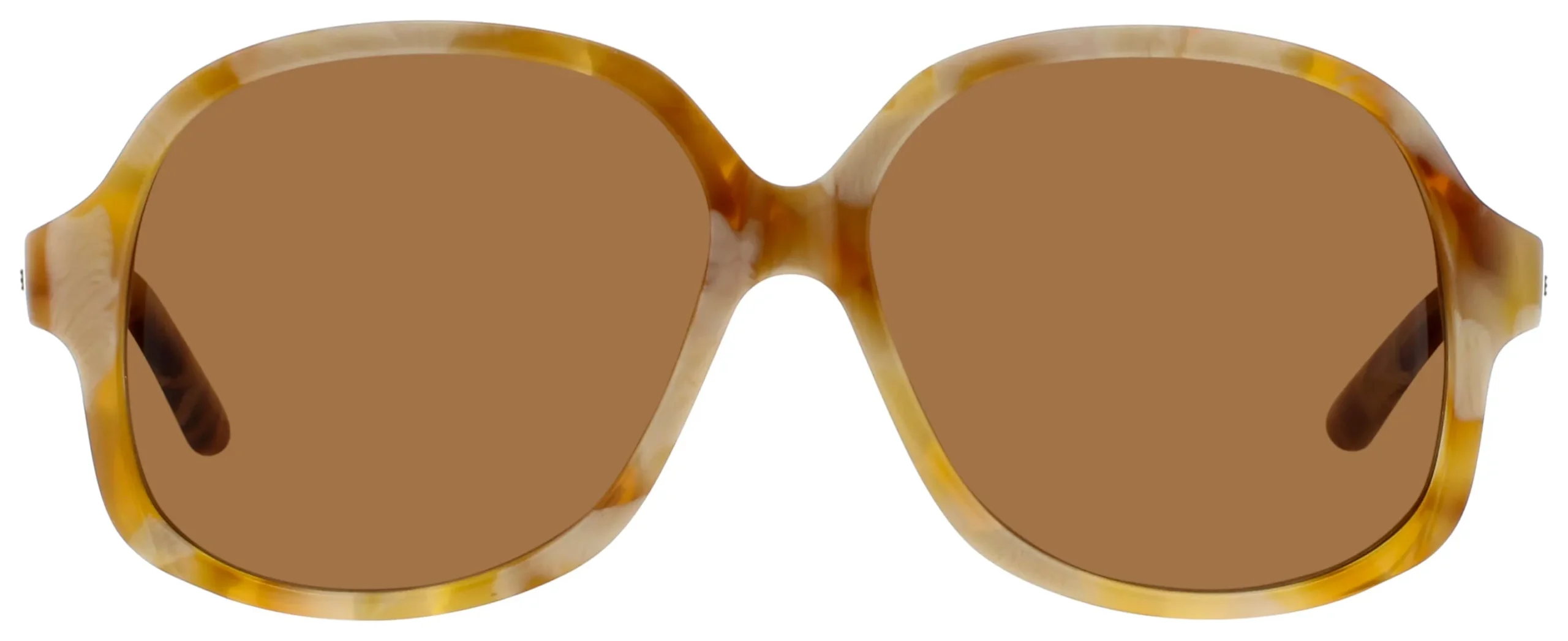 Valentino VLS-177 177B Sunglasses Ivory 59mm Unisex 2