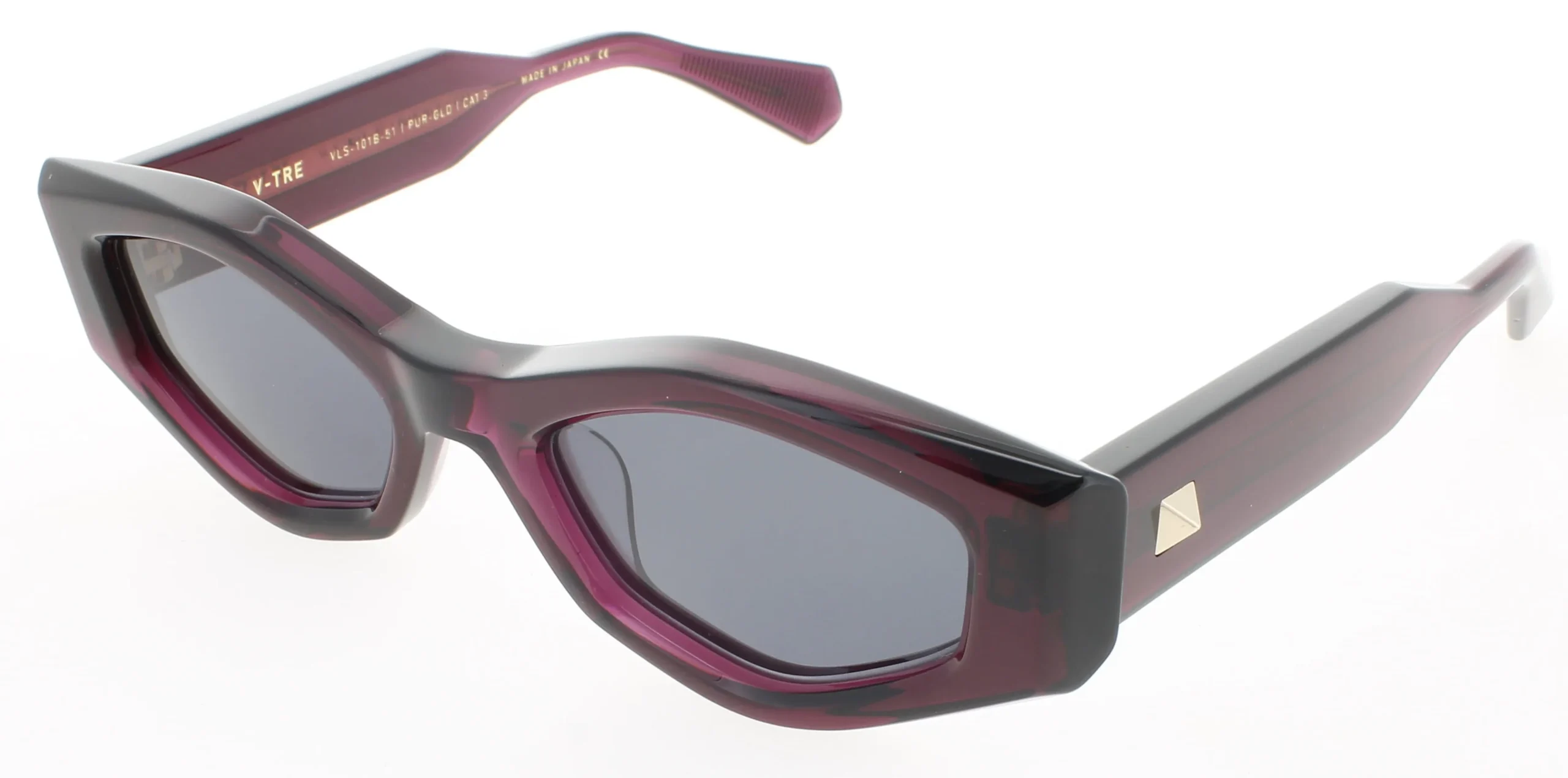 Valentino V - TRE 101B Sunglasses Purple 51mm Unisex