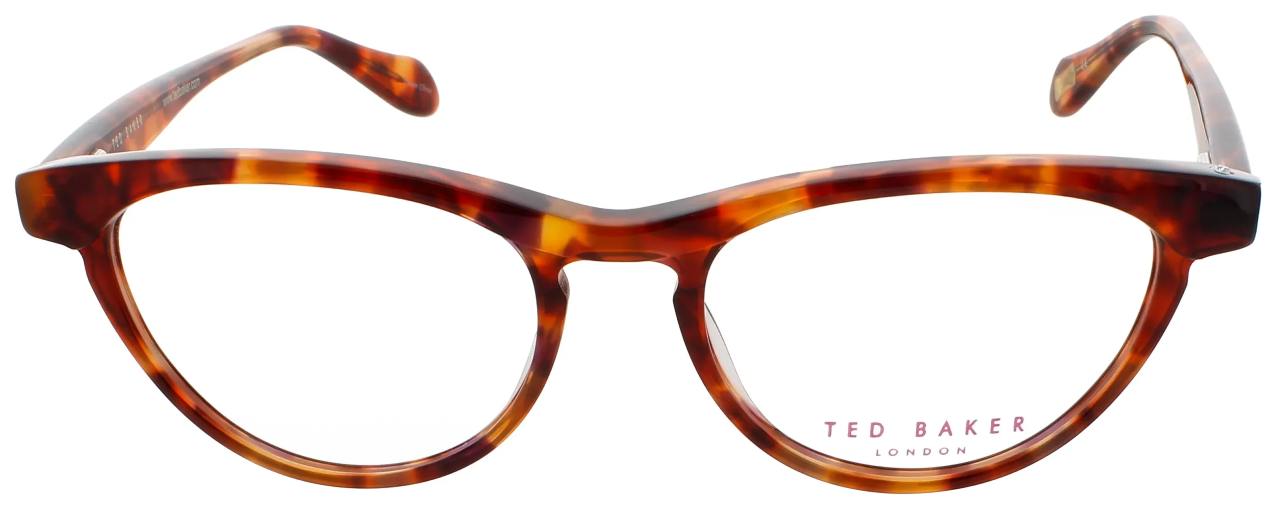 Ted Baker B713 DEM Eyeglasses Demi Amber 50mm Women 2