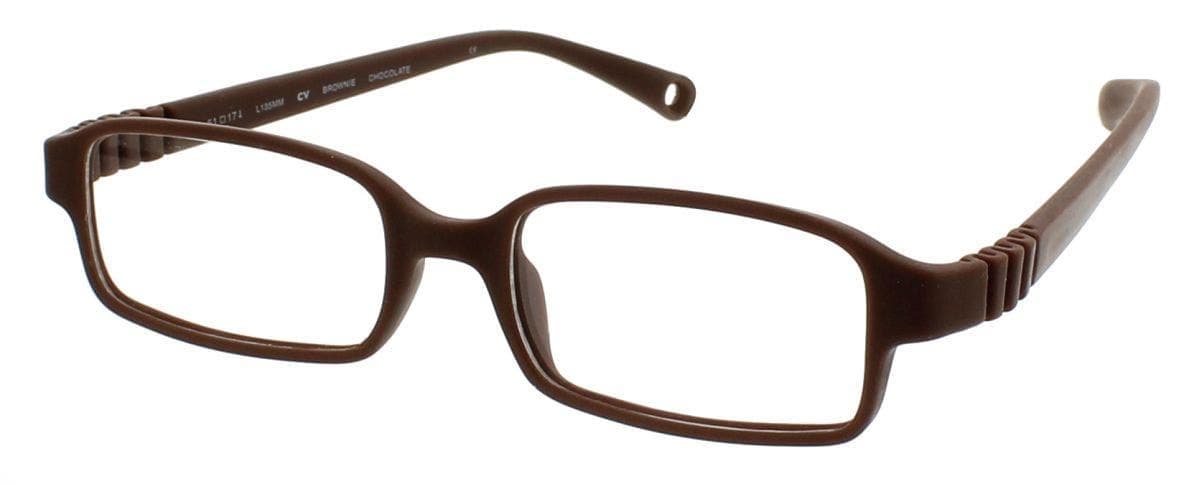 Dilli Dalli Brownie Eyeglasses Chocolate 49mm Kids