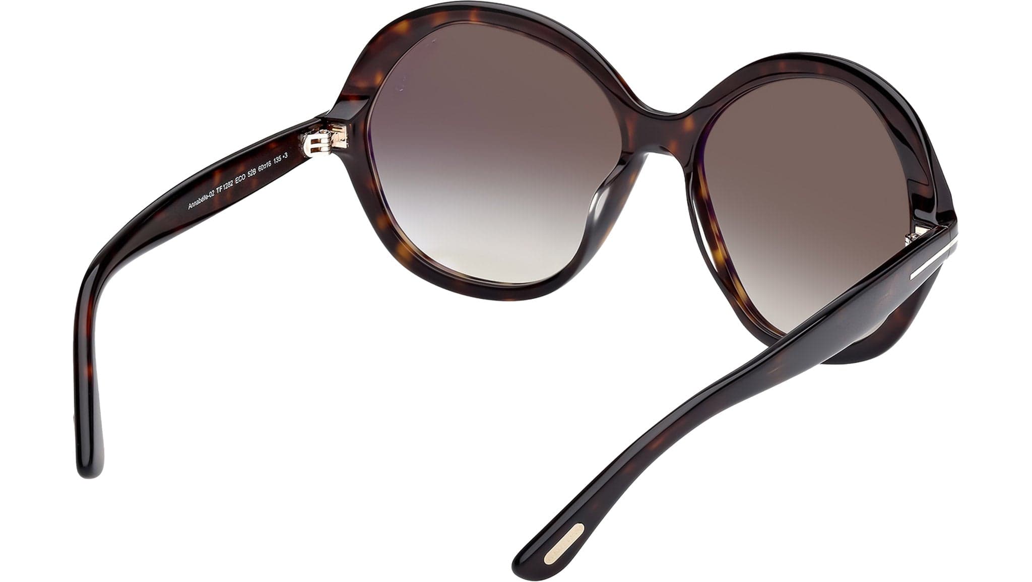 Tom Ford FT1282 52B Sunglasses Dark Havana 60mm Women 5