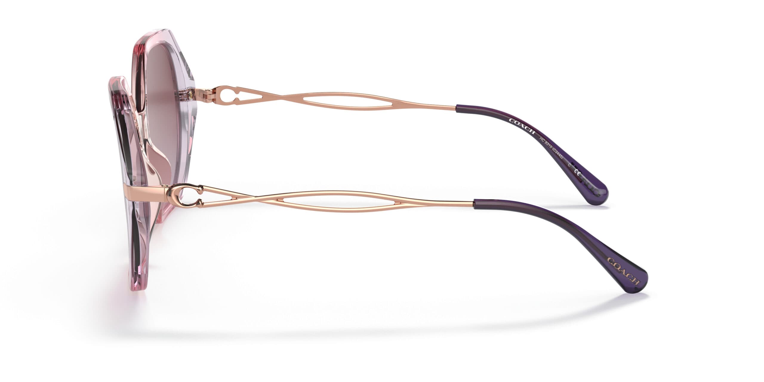 Coach HC8315 C3445 56418H Sunglasses Multicolor 140mm Women 2