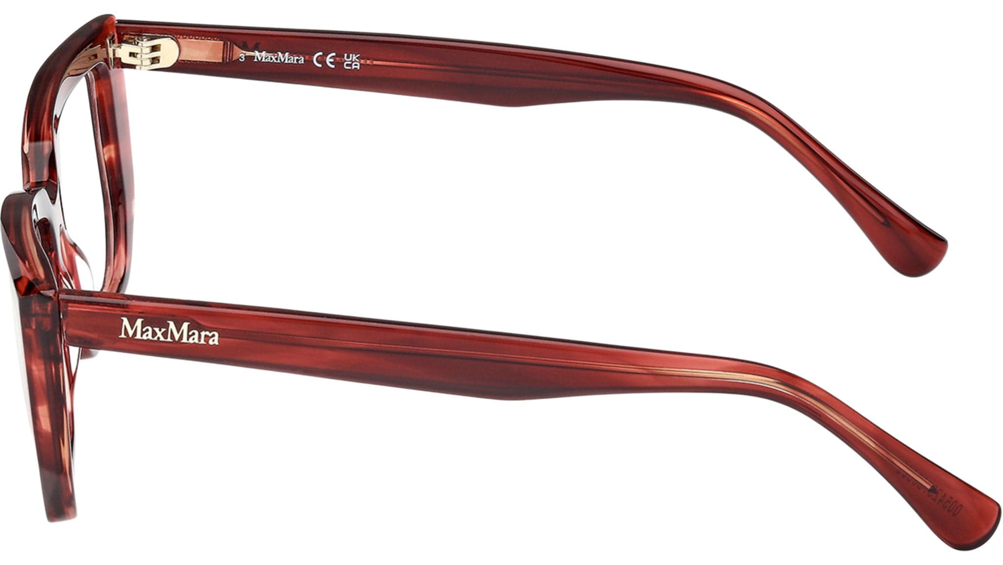 Max Mara MM5160 068 Eyeglasses Red 53mm 3