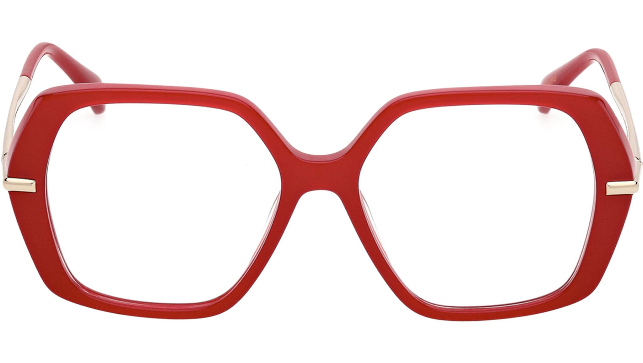 Max Mara MM5175 066 Eyeglasses Shiny Red 52mm 2