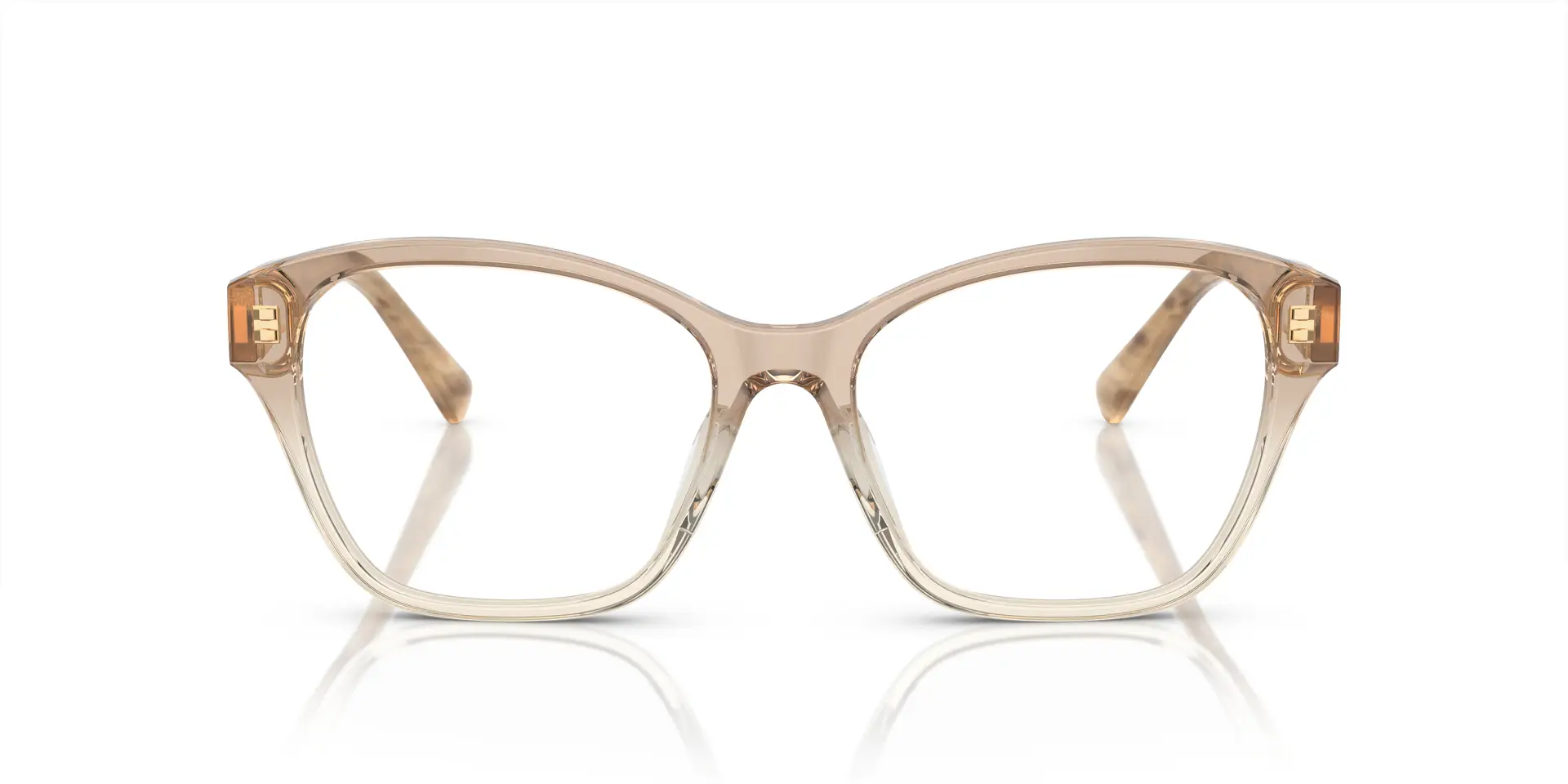 Ralph Lauren 0RL6236U 6111 Eyeglasses Transparent Beige Brown 55mm Women 2
