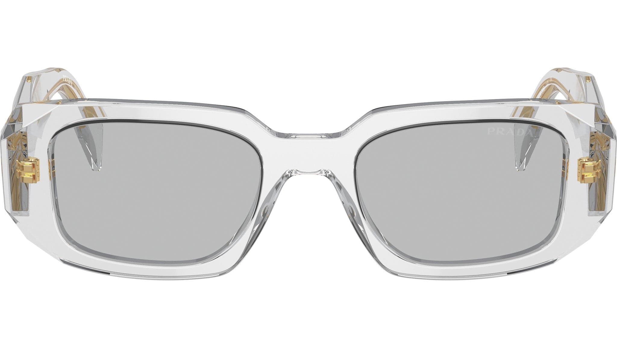 Prada 0PR 17WS 12R30B Sunglasses Transparent Grey 49mm Women 2