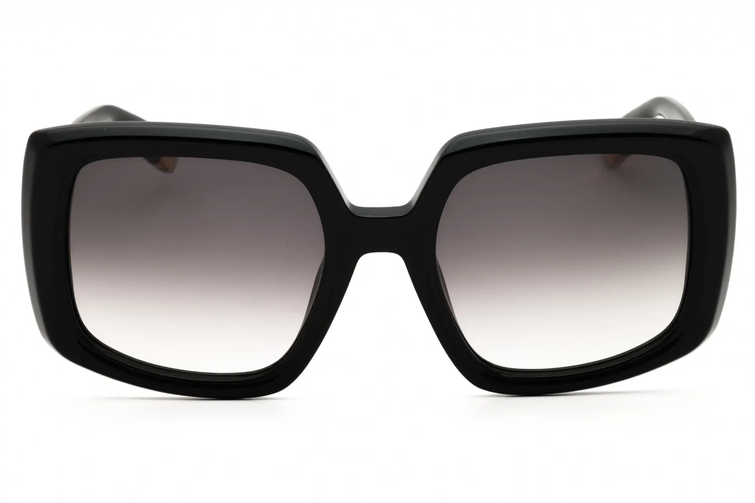 Furla SFU709 0700 Sunglasses Shiny Black 54mm Women 2