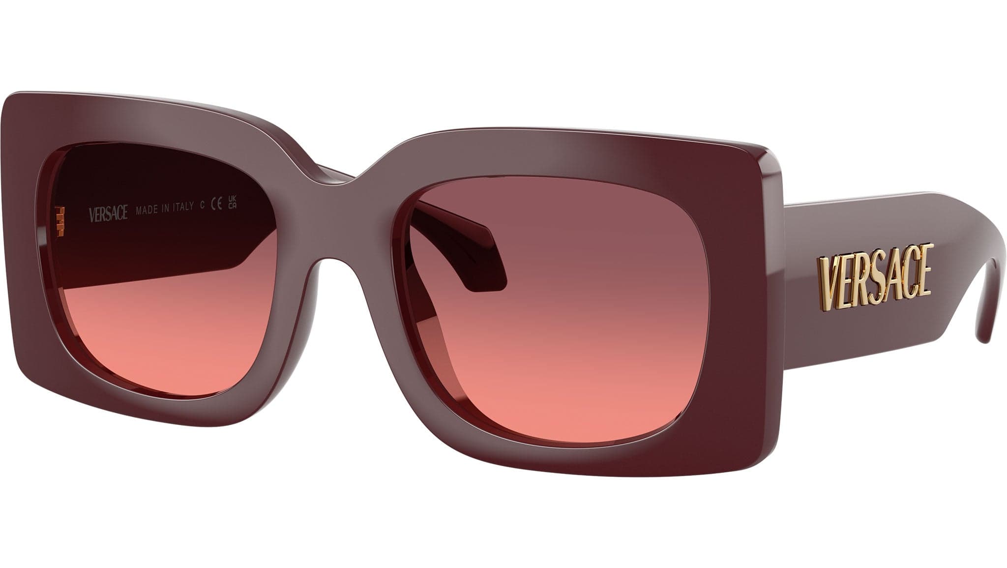 Versace 0VE4496U 551520 Sunglasses Burgundy 54mm