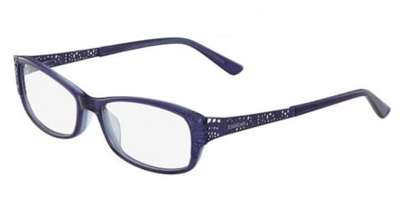 Bebe BB5134 VIBRANT 414 NAVY Eyeglasses Blue 53mm Women