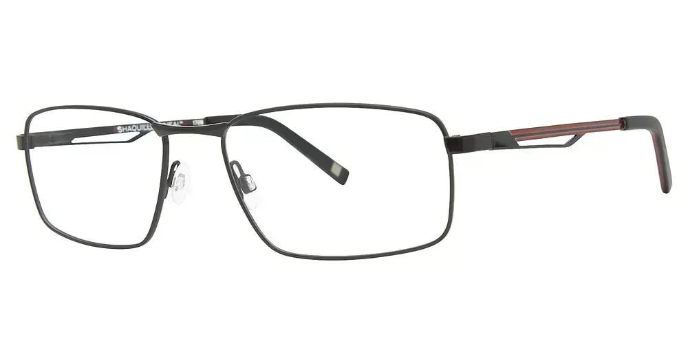 Shaquille O'Neal 176M 021 Eyeglasses Black 57mm Men