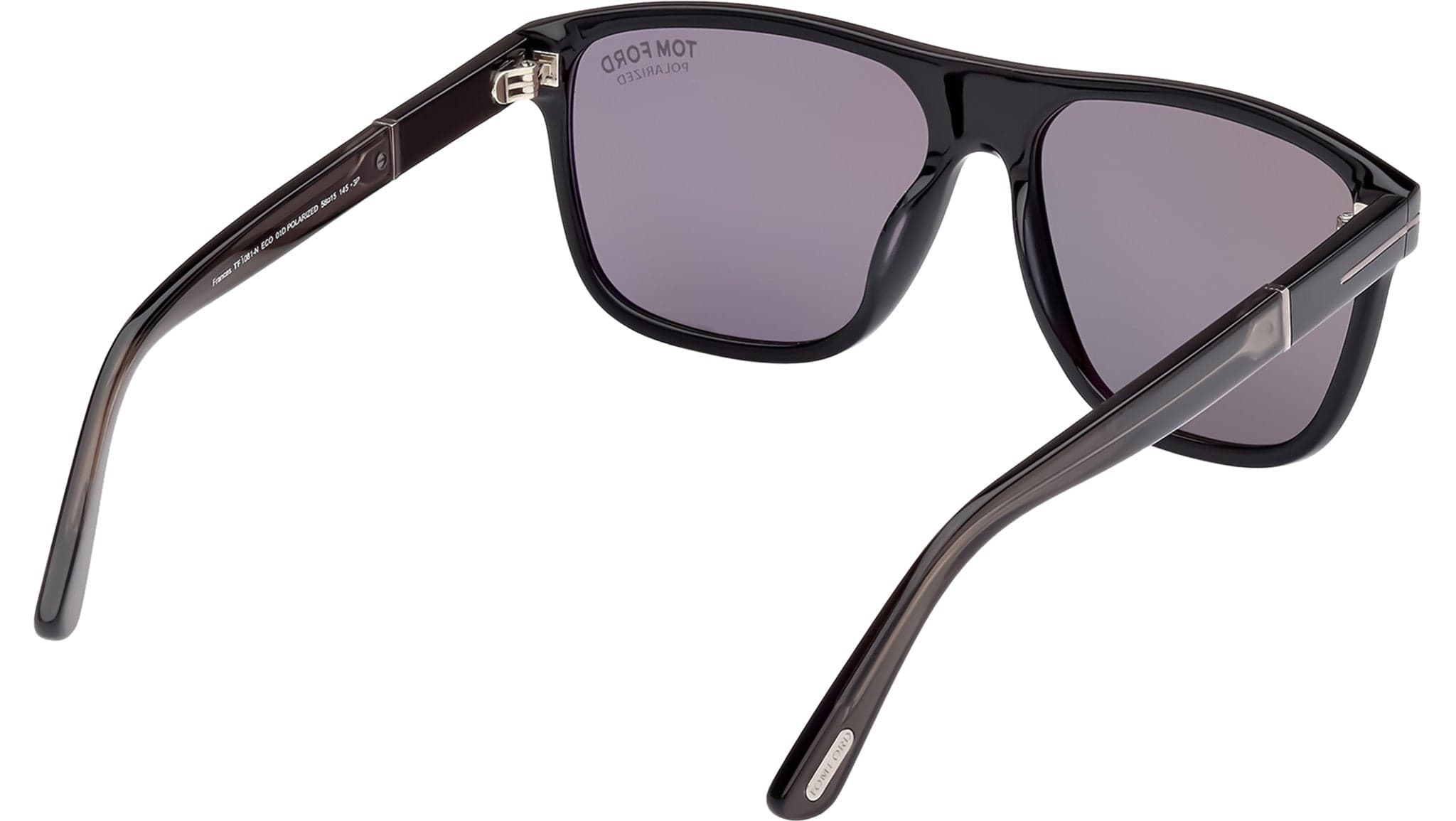 Tom Ford FT1081-N 01D Sunglasses Shiny Black 58mm Men 5