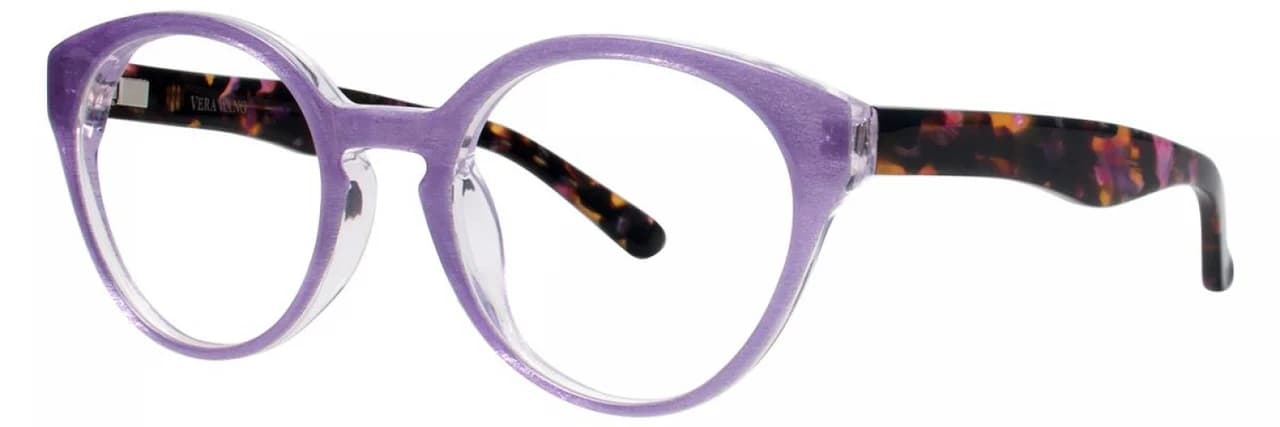 Vera Wang V333 Eyeglasses Lilac 50mm Women