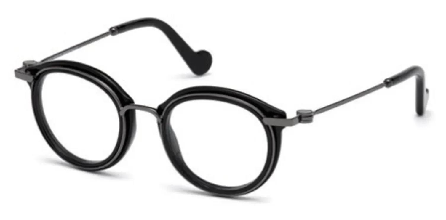 Moncler ML5007 001 Eyeglasses Grey 45mm Unisex