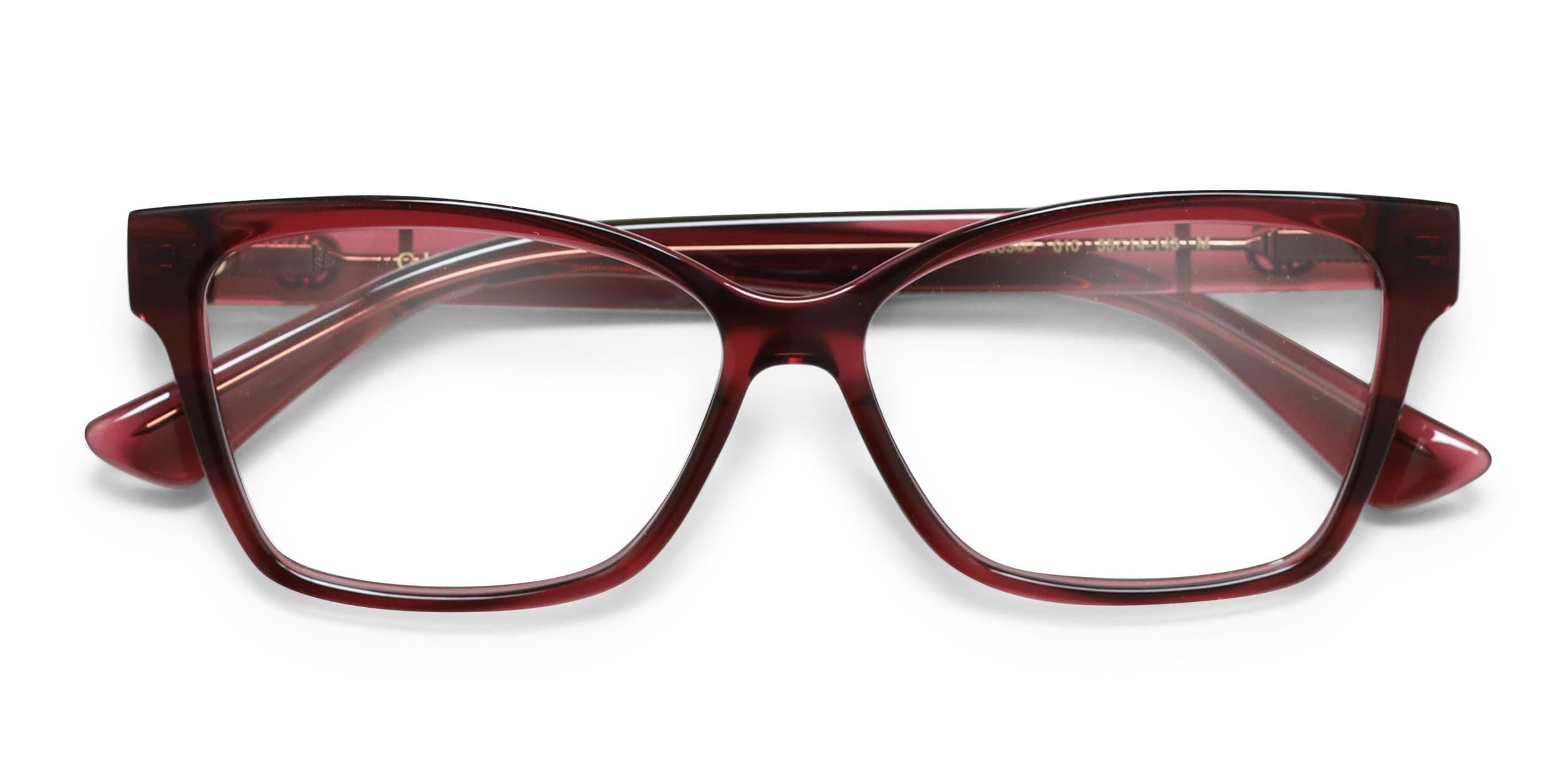 Gucci GG0634O 005 Eyeglasses Burgundy 50mm Women 4