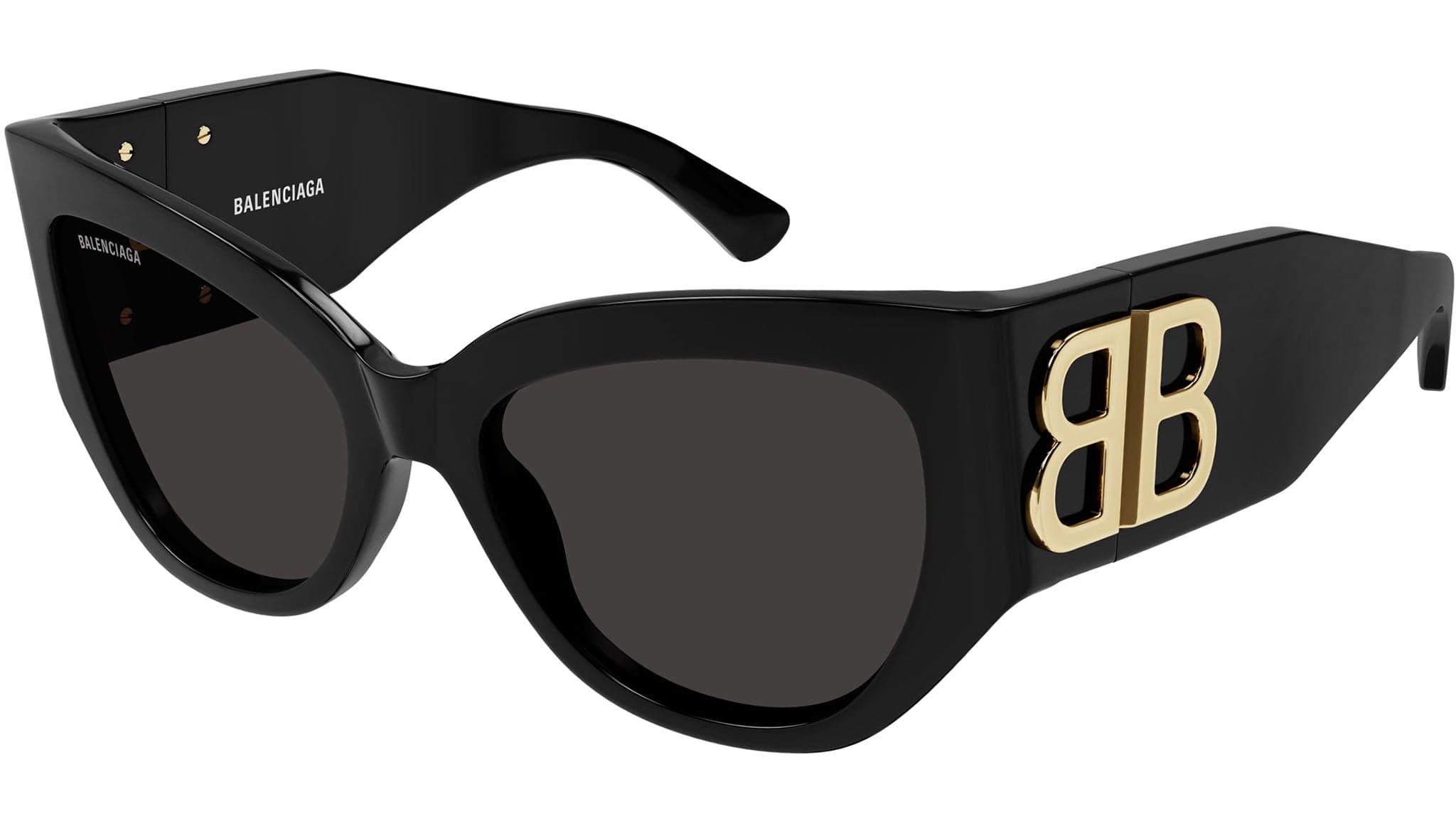 Balenciaga BB0322S 002 Sunglasses Black 55mm Women