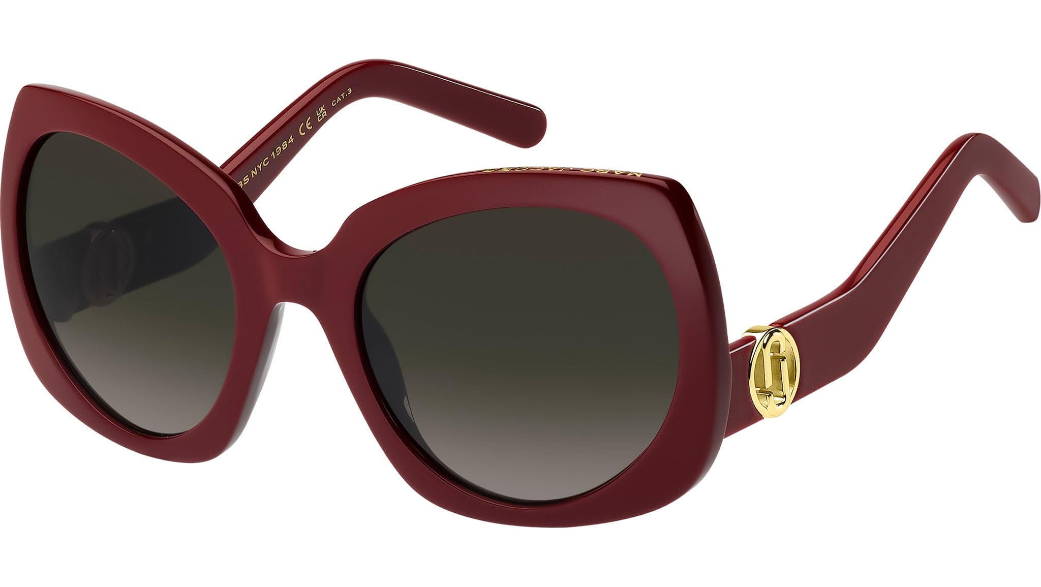 Marc Jacobs MARC 808/S 0LHF HA Sunglasses Burgundy 57mm Women